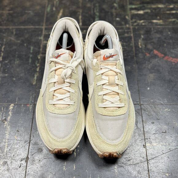 Nike Waffle Debut Vintage Sz 8.5 DX2931-001 Women’s Shoes White Light Bone - Picture 3 of 6